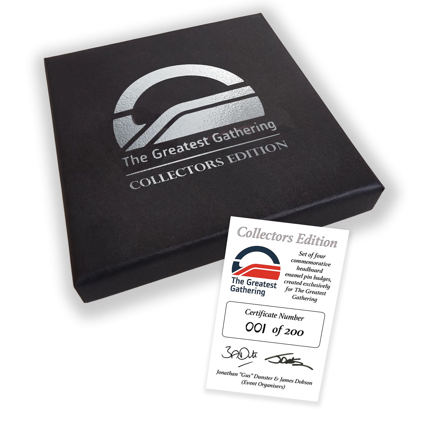 Collectors Edition Headboard Pin Badge set - Only 200 produced