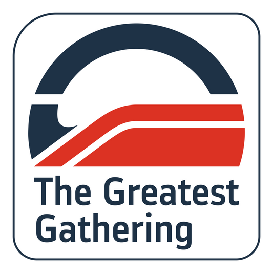 Greatest Gathering Logo pin badge