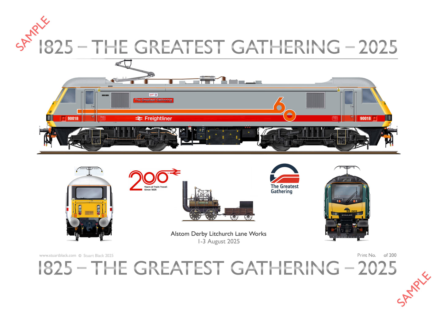 Limited Edition Greatest Gathering Print - Electrics