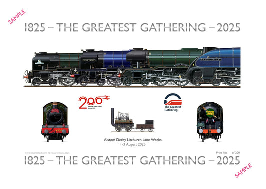 PRE-ORDER: Limited Edition Greatest Gathering Print - Steam