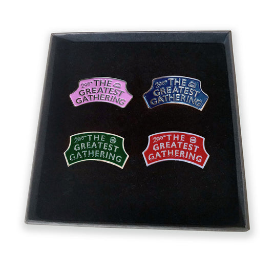 Collectors Edition Headboard Pin Badge set - Only 200 produced