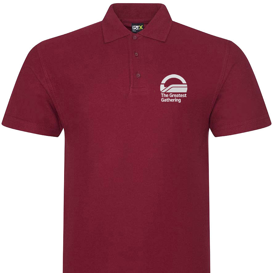 Greatest Gathering Embroidered Polo Shirt