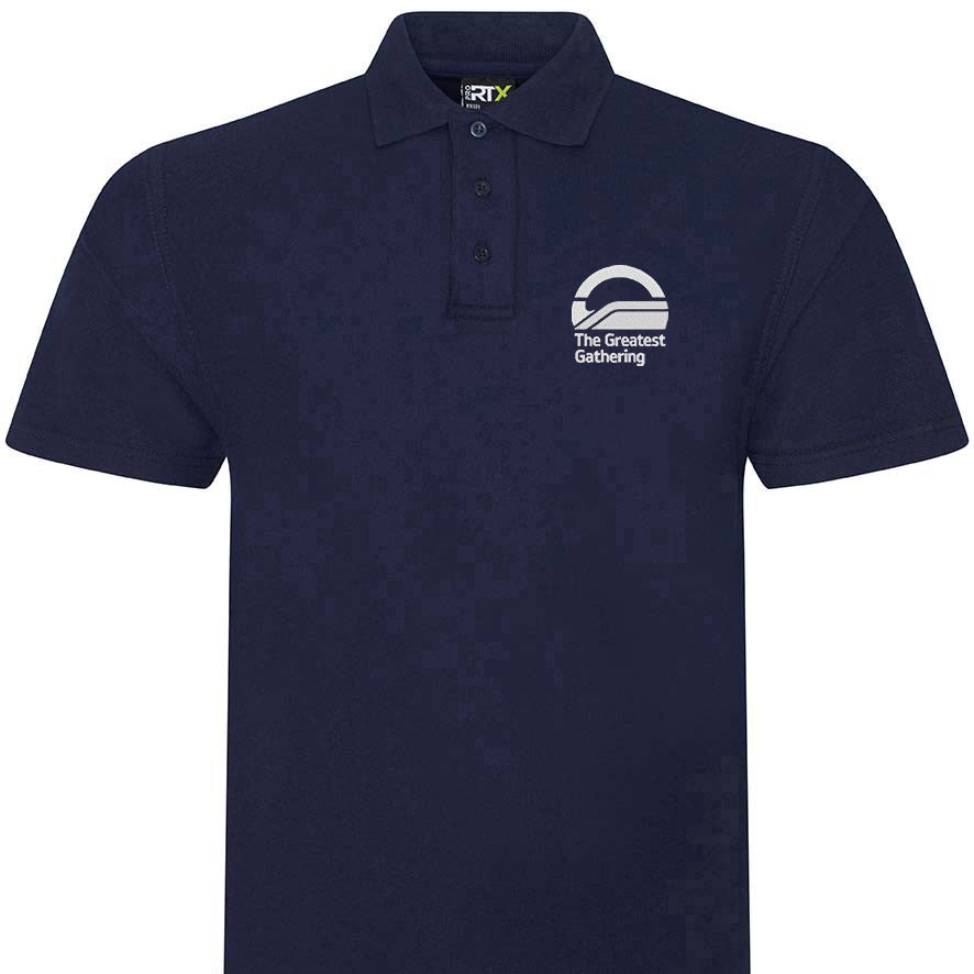 Greatest Gathering Embroidered Polo Shirt