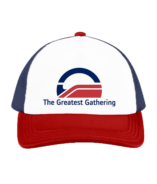 The Greatest Gathering Navy, Red & White Baseball Cap
