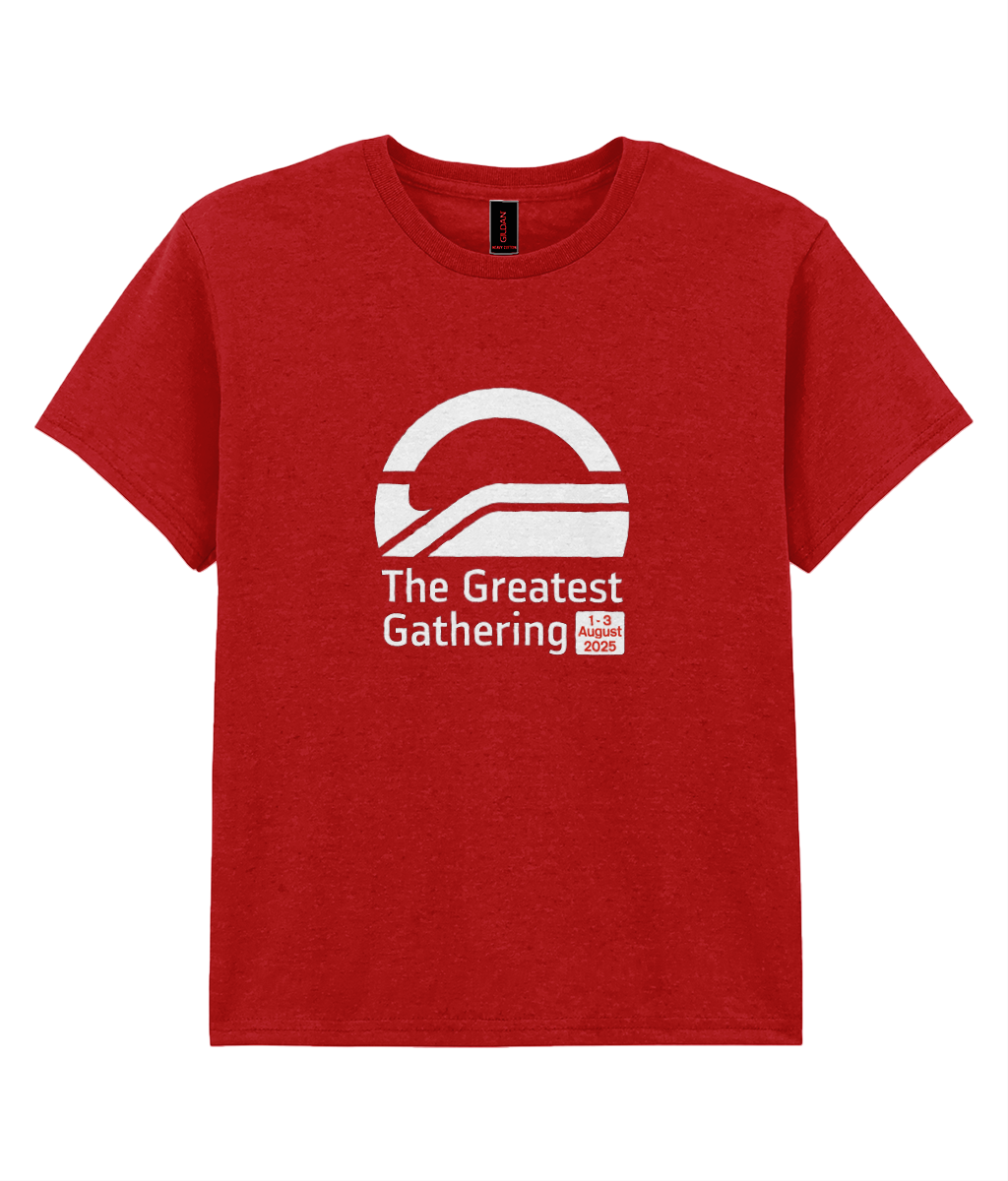 The Greatest Gathering Red T-Shirt (KIDS)